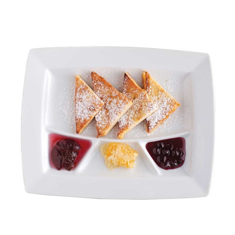 Güral Porselen 25 cm B.Kahvaltı Kabı 3Lü - 1