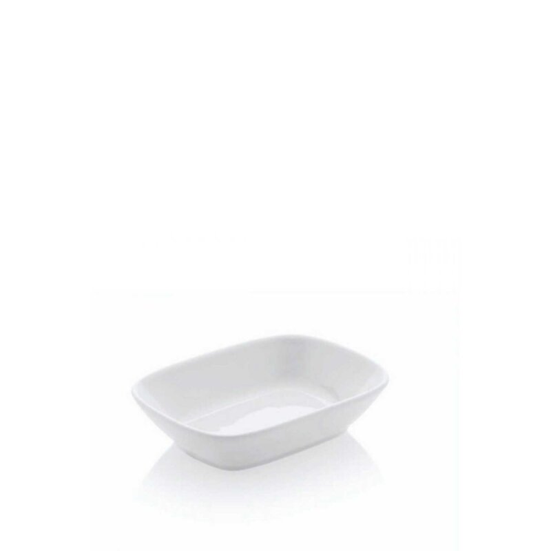 Güral Porselen Enternasyonel 14 cm Kare Kayık Tabak - 1