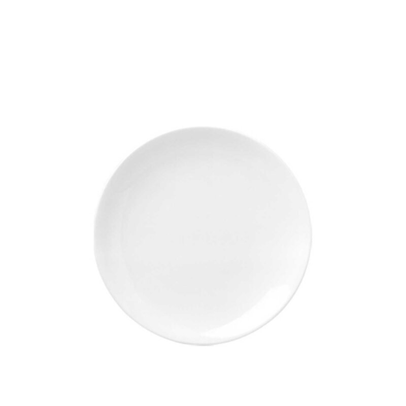 Güral Porselen Sıdney 19 cm Düz Tabak Beyaz - 1