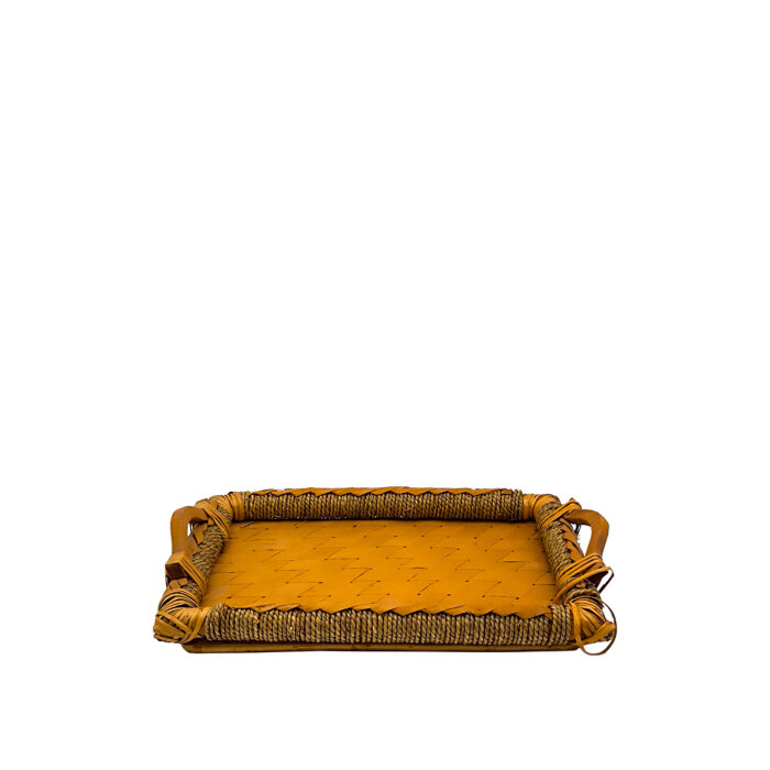 Hasır D.Dörtgen Kulplu Sepet 46X32X4 cm Byk - 1