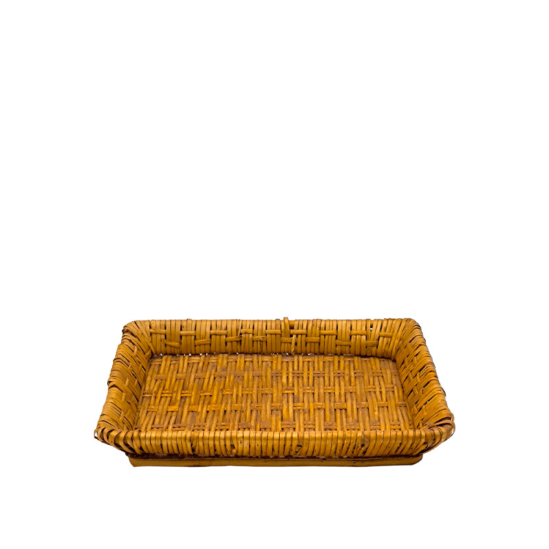 Hasır D.Dörtgen Sepet 35X25X6 cm Orta - 1