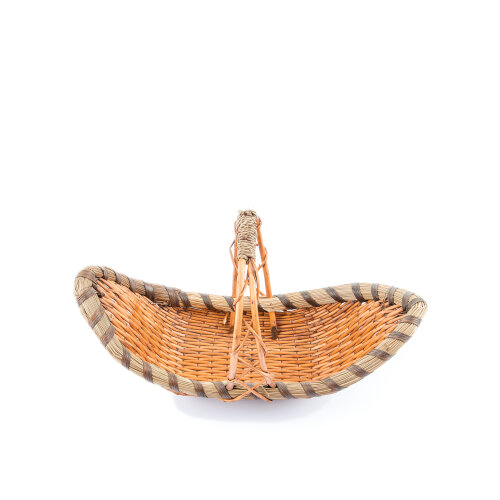 Hasır Kulplu Sandal Sepet 44X18X28 cm Kçk - 2