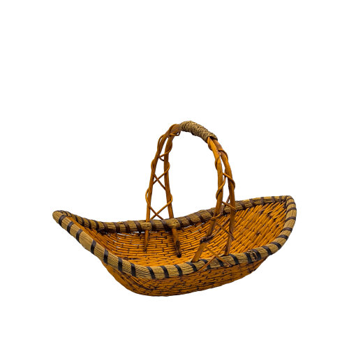 Hasır Kulplu Sandal Sepet 60X28X38 cm Byk - 3