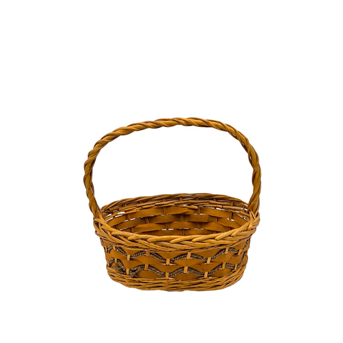 Hasır Oval Kulplu Sepet 36X27X13 cm Orta - 1