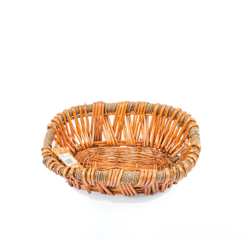 Hasır Oval Kulplu Sepet 47X37X13 cm Byk - 1