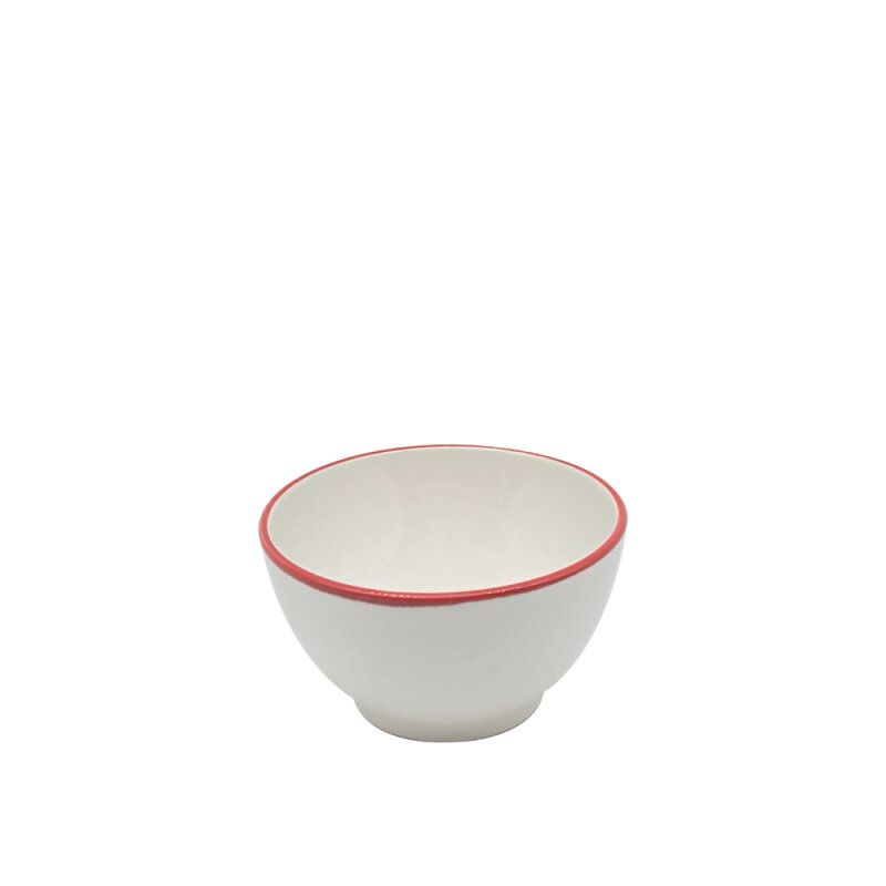 Tulu Porselen Hızlı Kase 10cm-File 36Kırmızı HZ10KSF36 - 1