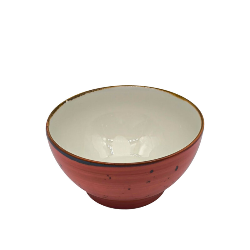 Tulu Porselen Hızlı Kase 14cm - Reactıve 36 Kırmızı HZ14KSR36 - 1