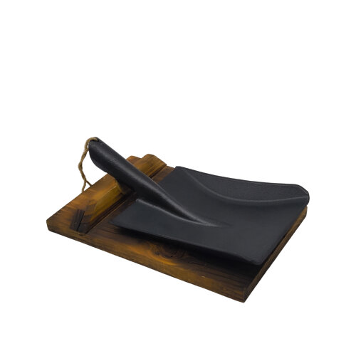 Hs035141 Sunum Kürek Ahşap Standlı 33.5x19 cm - KLT