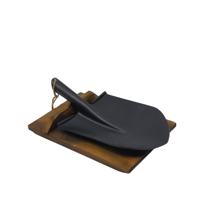 Hs035142 Sunum Kürek Ahşap Standlı 37x19 cm - 1
