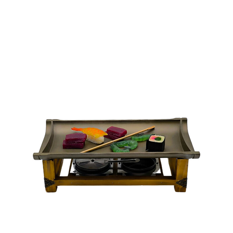 Hs037590 Sunum Tepsi Ahşap Standlı 30X15Cm - 1