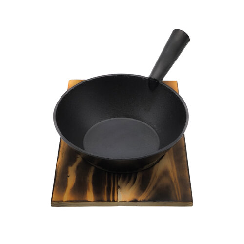 Hs048107 Sunum Tava Ahşap Standlı 8x22 cm - 1