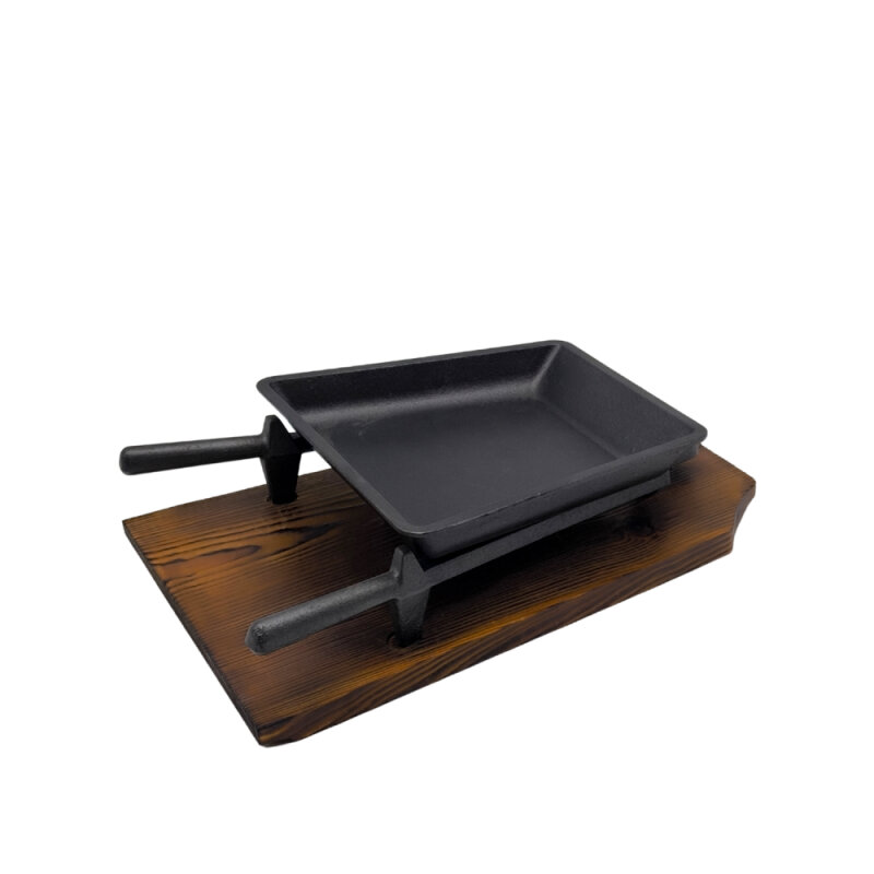 Hs048112 Sunum El Arabası Ahşap Standlı 36x25 cm - 4