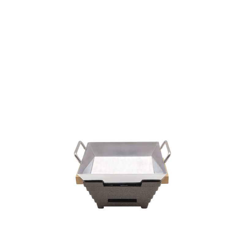 Hs072041 Sunum Tepsi Standlı 18X18cm CRT114302 - 1