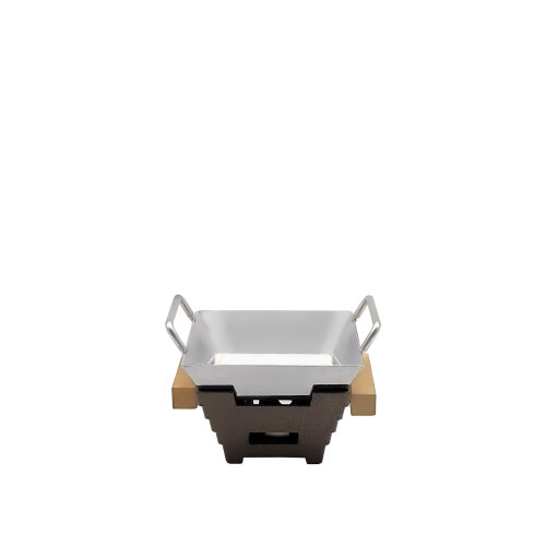 Hs072043 Sunum Tepsi Standlı 24X24Cm - KLT