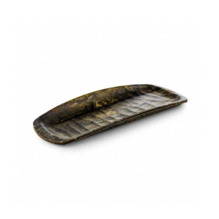 Hw Rölyefli Kayık (40X16 Cm) Antik Çam Desenli - 1