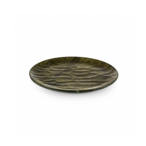 Hw Rölyefli Yuvarlak Servis Tabak (28 Cm) Antik Ça - ÖZGÜL