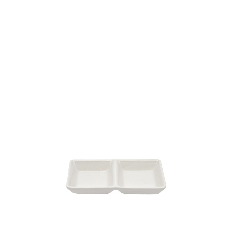 Tulu Porselen İkili Sosluk Krem KL12BKS00 - 1