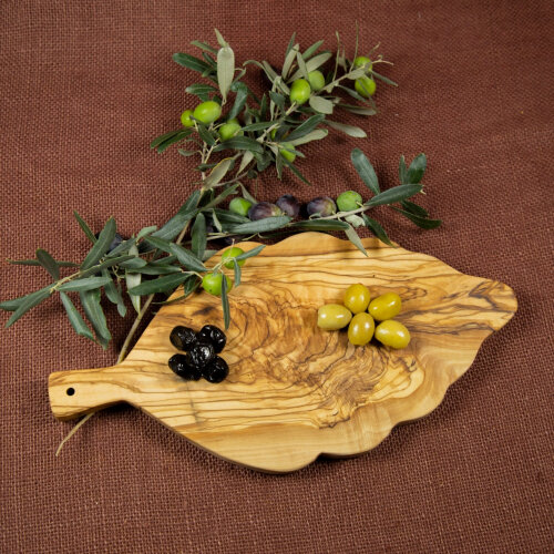 Zeytiniz İstiridye Formlu Sunum Tahtası34X17 Cm - 2