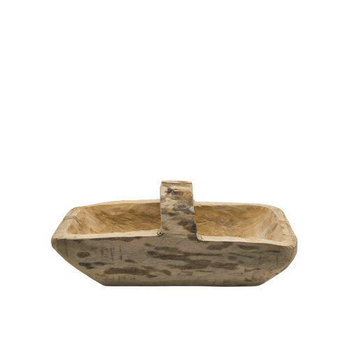 Ahşap Sunum Kulplu Tepsi 48X24X15 Cm - KLT