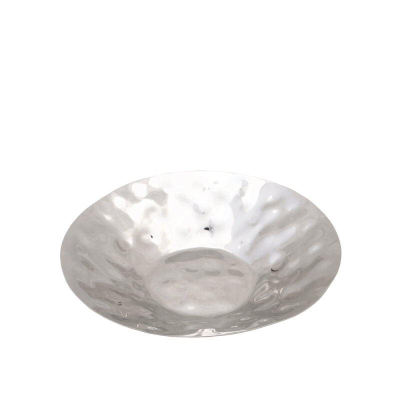 Çelik Kabartmalı Yuvarlak Kase 19 Cm - 1