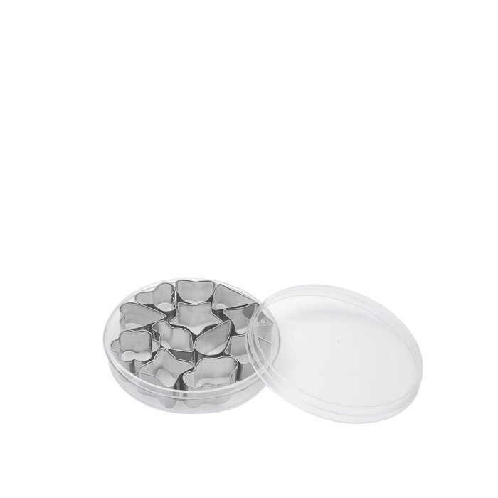 Çelik Kurabiye Şekillendirici 12 Prc. Geo. - 1