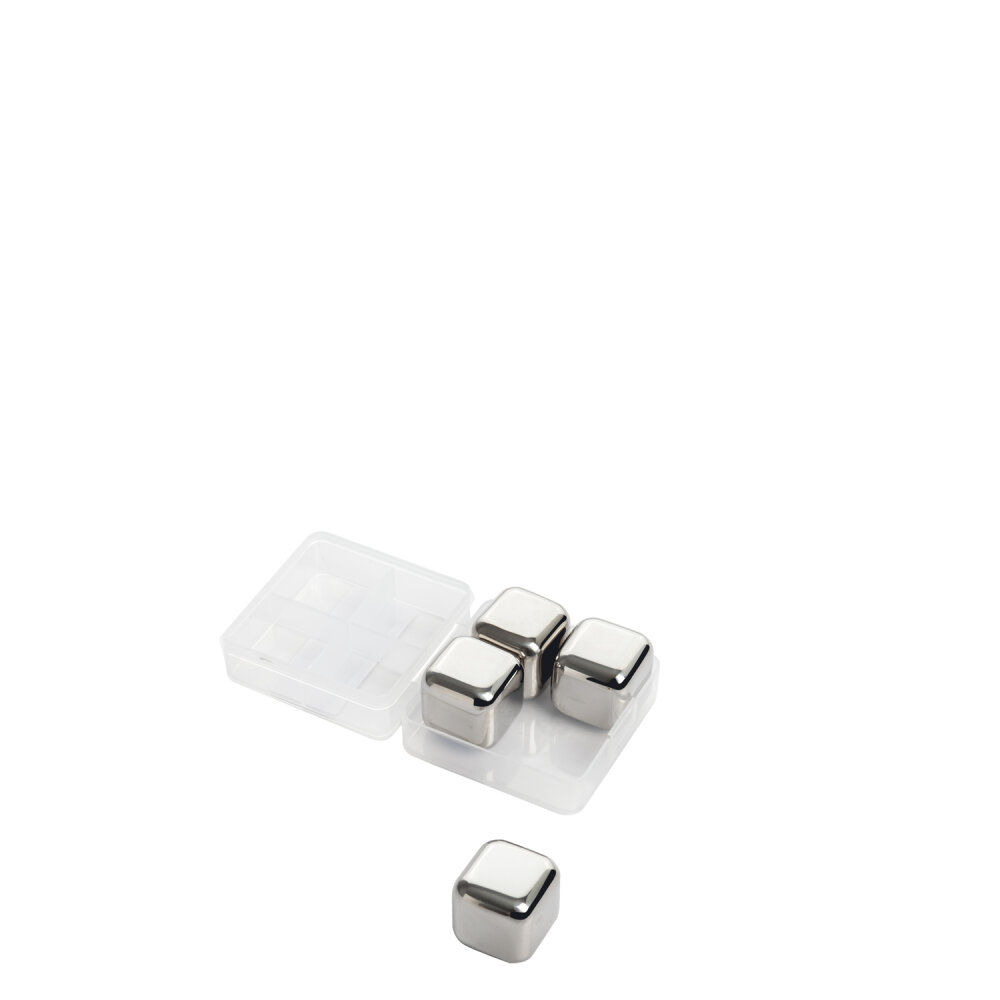 Metal Buz Küp 4Lü Set