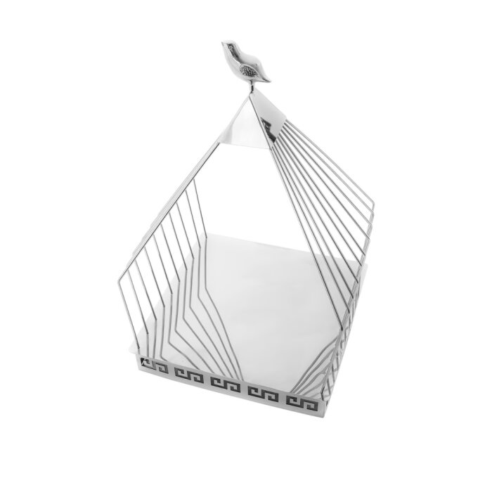 Paslanmaz Sunum Stand Tower Tekli 23X37Cm - 1