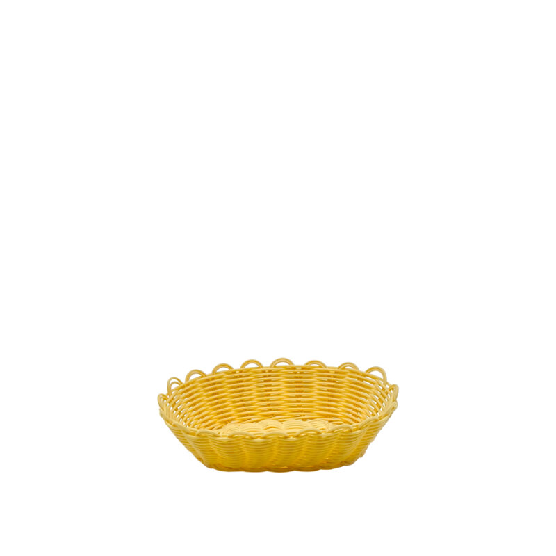 Pls.Hasır Oval Ekmek Sepeti 23X15X6,5 Cm - 1