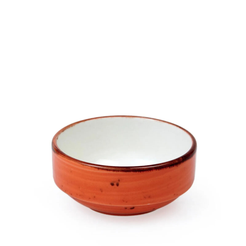 Zest Porcelain Klasik Joker Kase 8 Cm-Paris Turuncu - 1