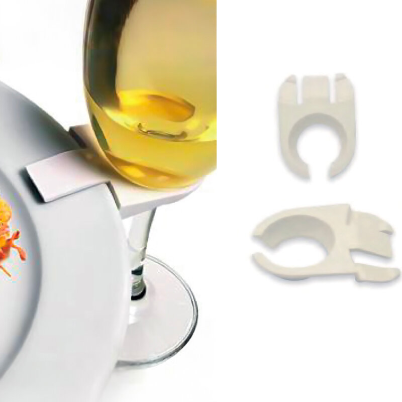 Kadeh Klipsi Abs Beyaz - 1