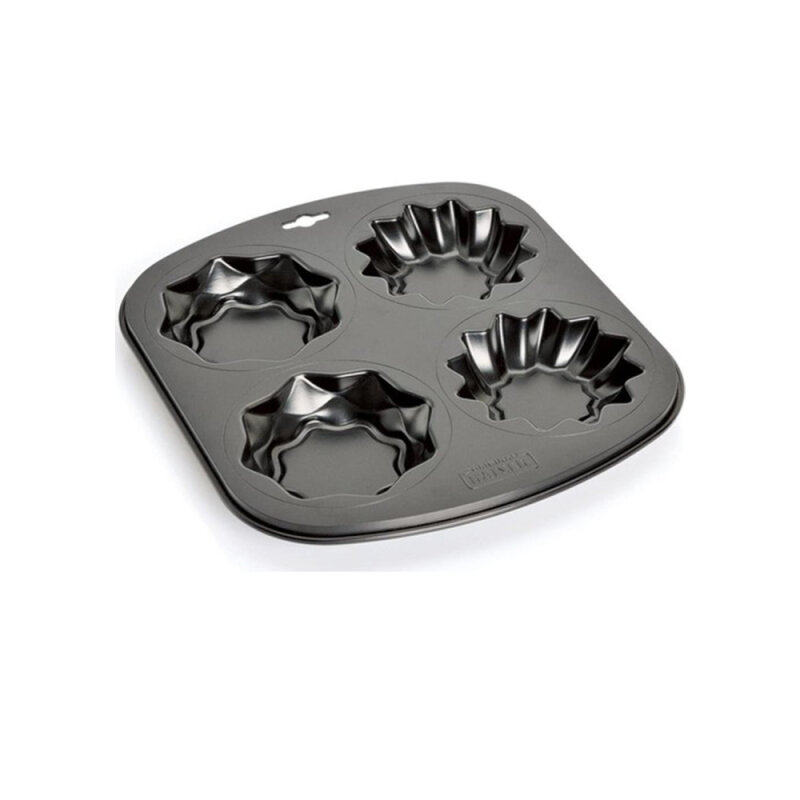 Kaiser Petit Cafe Tart Kalıbı Paris 4 Hazneli - 1