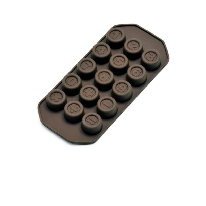 Kaiser Pralinen Silikon Çikolata Kalıbı Rakamlar - 1