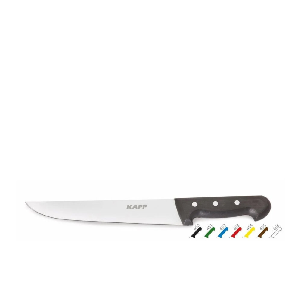 Kapp Kasap Bıçağı 18 Cm Sıyah