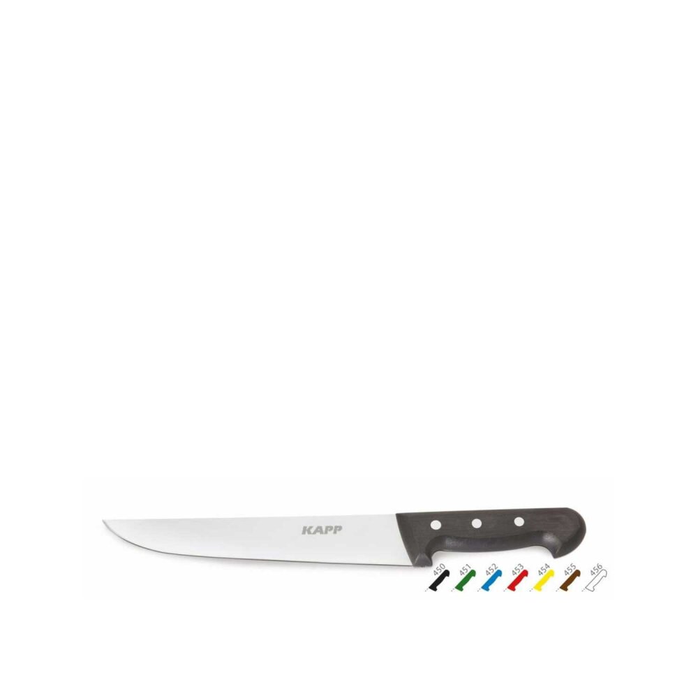 Kapp Kasap Bıçağı 24 Cm Sarı