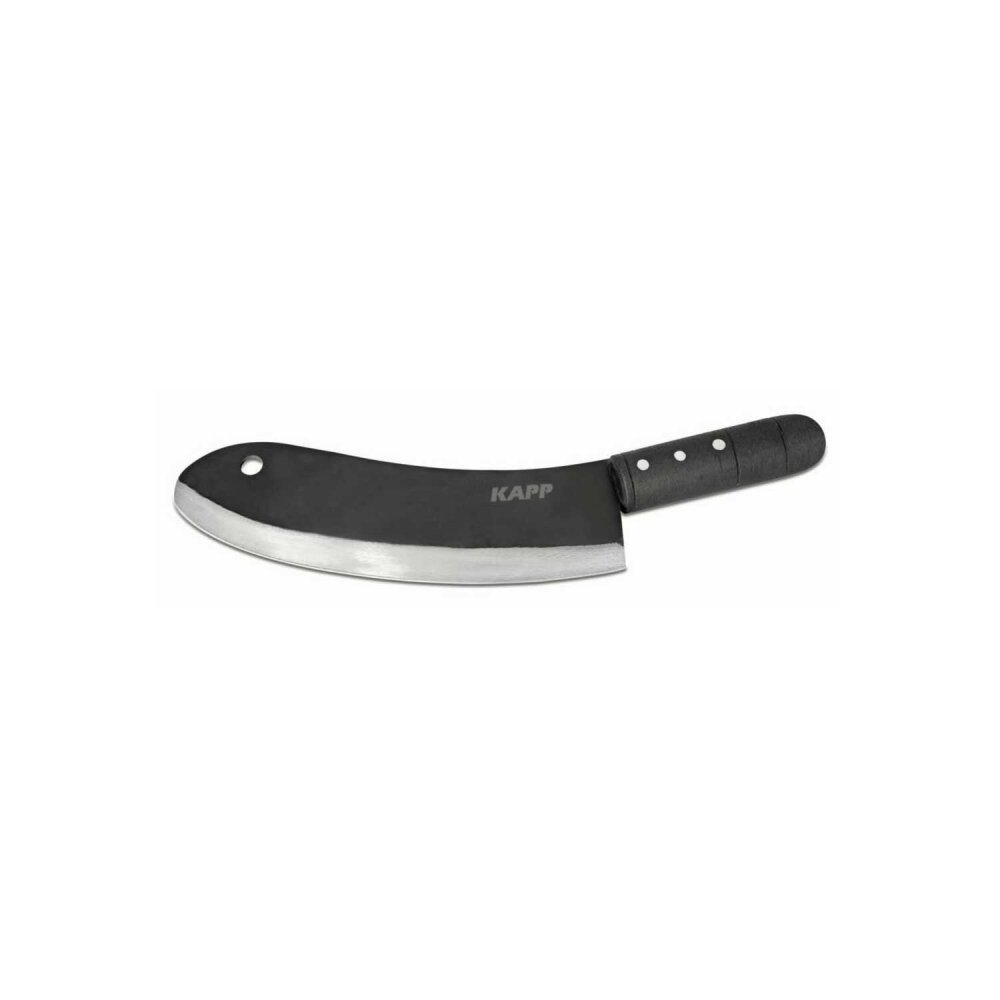 Kapp Şef Bıçağı 30 Cm Dövme Siyah
