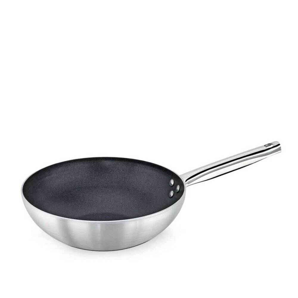 Kapp Tava Wok Aluminyum İç Yapışmaz Kaplama  Ø24 Cm