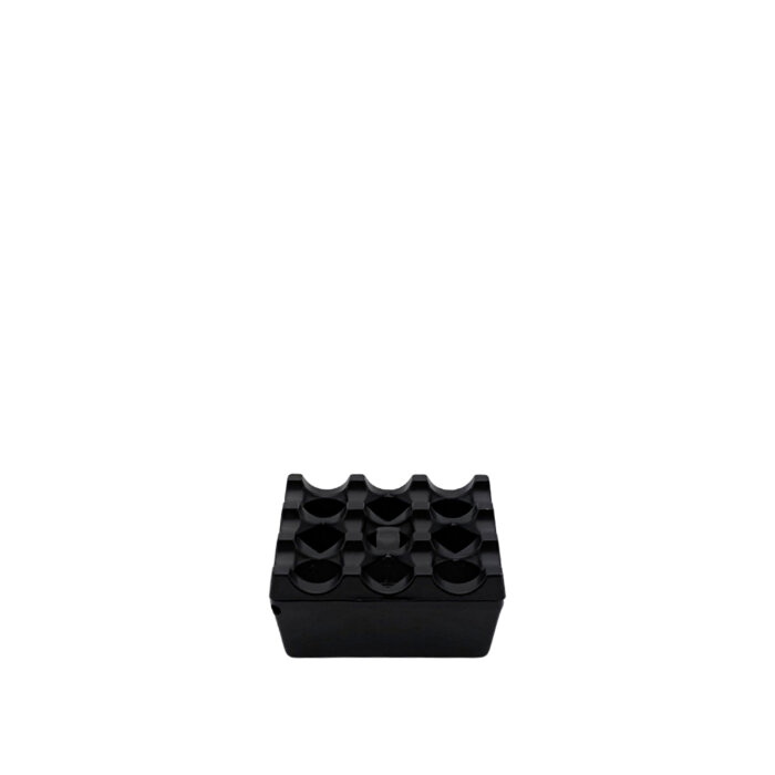 KARE KAPAKLI DÖKÜM KÜLLÜK SİYAH - 1