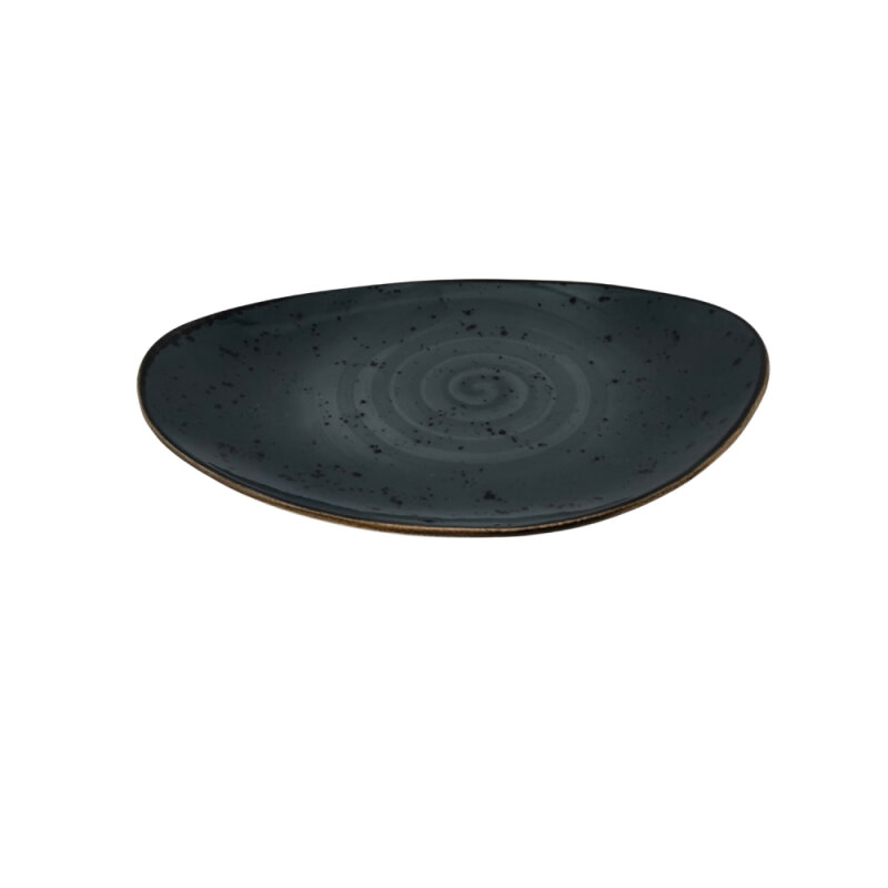 Zest Porcelain Kayık Sunum Tabak 27Cm -Paris K.Mavi - 1