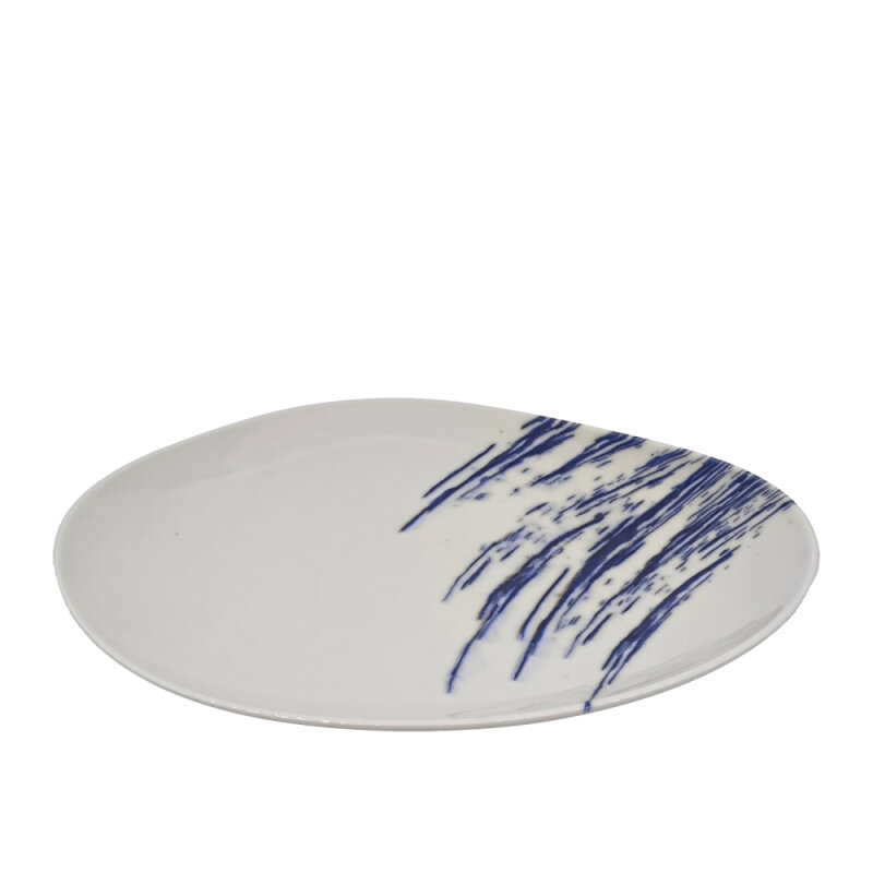 Zest Porcelain Kayık Sunum Tabak 35Cm -Thames - 1