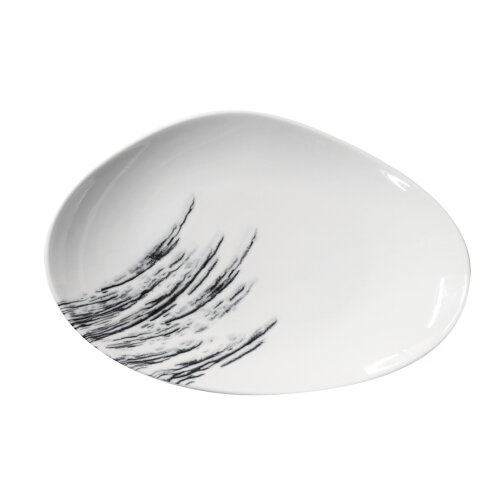 Zest Porcelain Kayık Sunum Tabak 35Cm -Seine - ZEST PORCELAIN