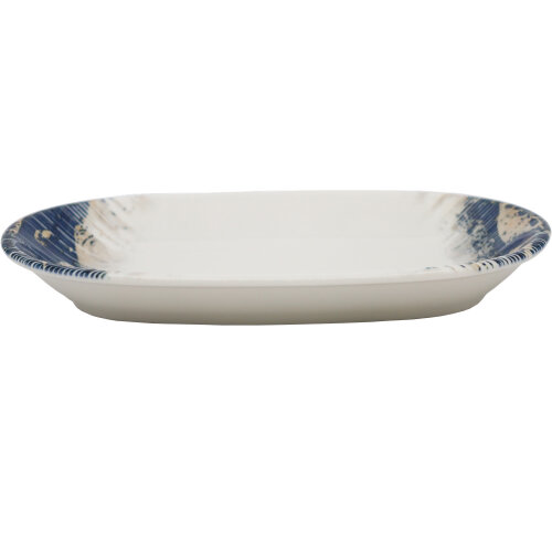 Zest Porcelain Kayık Sunum Tabak 35Cm -Aral - ZEST PORCELAIN