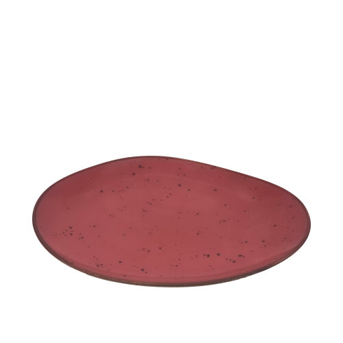 Tulu Porselen Kayık Sunum Tabak 35cm-Reactıve 36 Kırmızı TK35KYR36 - TULU PORSELEN