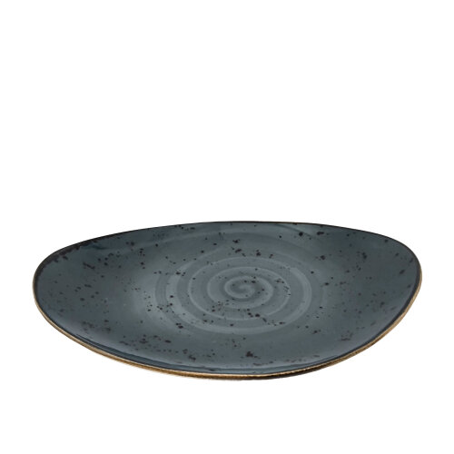 Zest Porcelain Kayık Sunum Tabak 35Cm-Paris K.Mavi - ZEST PORCELAIN