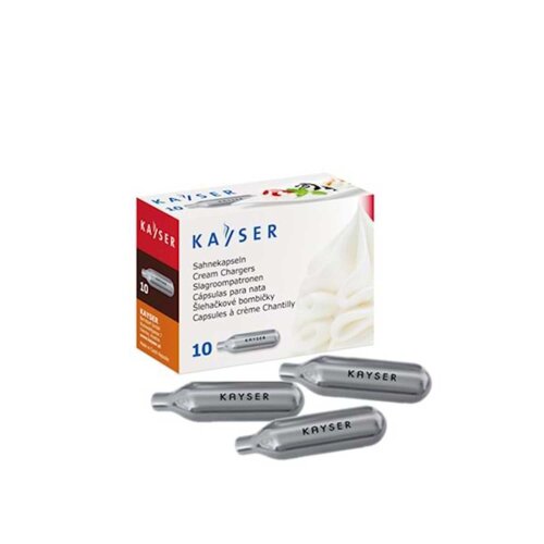 Kayser Metal Krema Sifonu Tüpü (10 Lu) - KAYSER