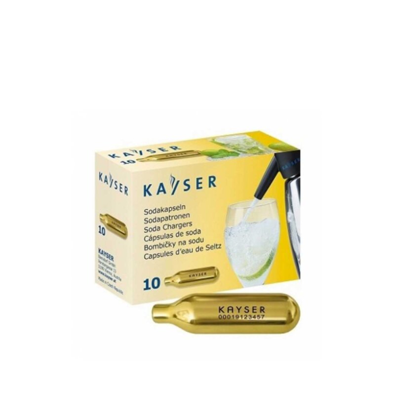 Kayser Metal Soda Sifonu Tüpü (10 Lu) - 1