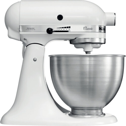 Kitchen Aid Klasik Standart Mikser Beyaz 4,3 L 275 W - KİTCHEN AİD