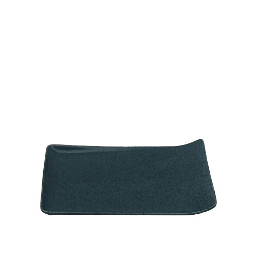 Tulu Porselen Kıvrık Kayık 21,5X12cm - Fh26 Turkuaz KV12KYFH26 - TULU PORSELEN