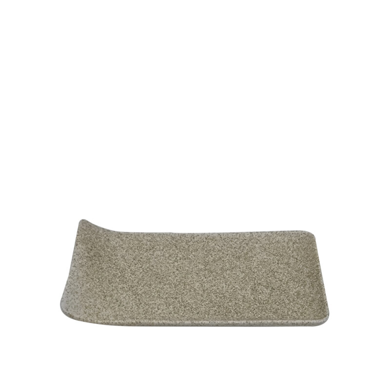 Zest Porcelain Kıvrık Kayık 21,5X12Cm -Element Cream - 1