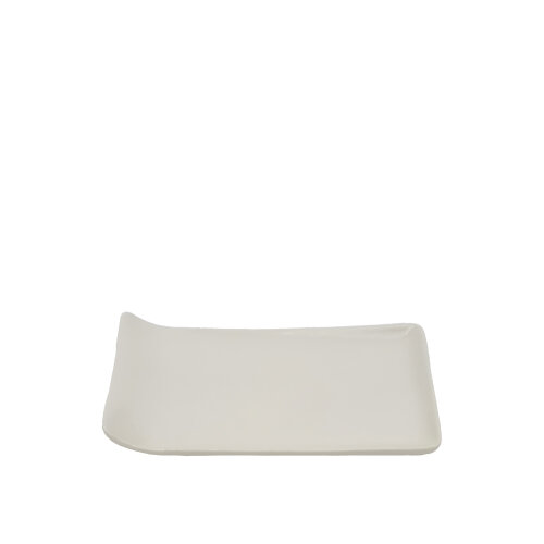 Tulu Porselen Kıvrık Kayık 21,5X12cm Krem KV12KY00 - TULU PORSELEN