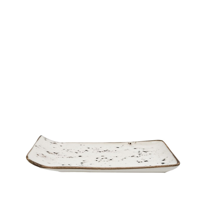 Tulu Porselen Kıvrık Kayık 21,5X12cm - Reactıve 46 Krem KV12KYR46 - 1